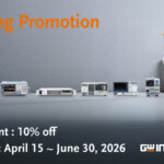 GW-INSTEK: Customer Spring Promotion - Enjoy 10% Off (April 15 - June 30, 2026) GW-INSTEK: Customer Spring Promotion - Enjoy 10% Off (April 15 - June 30, 2026)